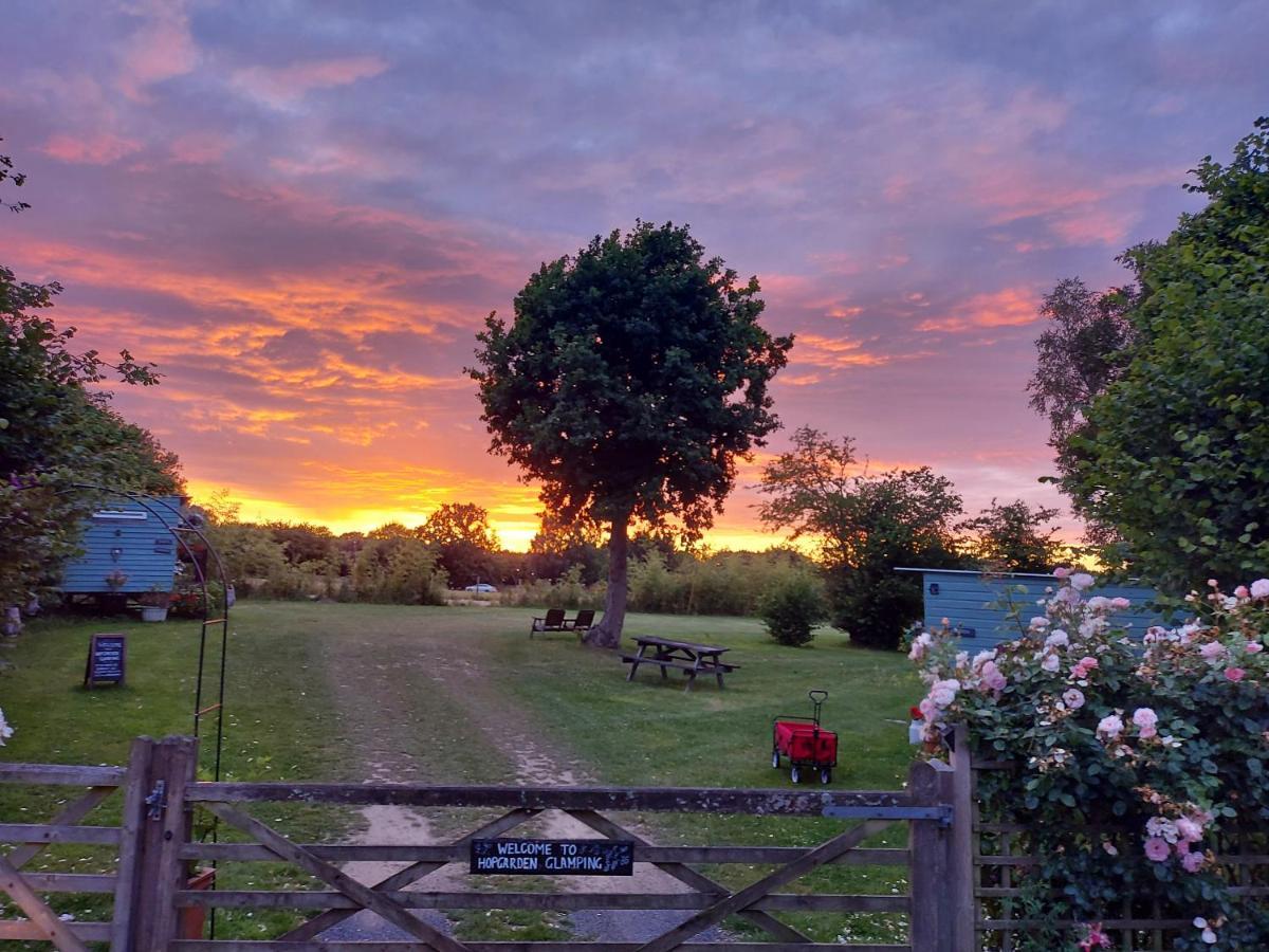 Hopgarden Glamping Luxury Shepherds Huts Wadhurst Esterno foto