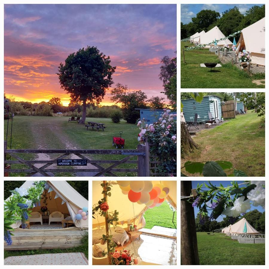 Hopgarden Glamping Luxury Shepherds Huts Wadhurst Esterno foto